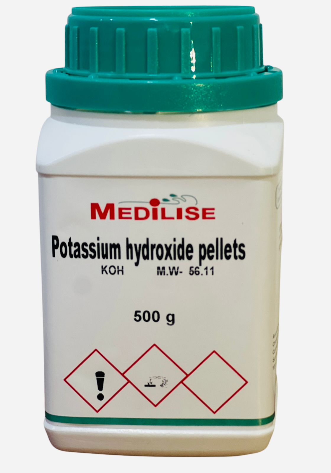 POTASSIUM HYDROXIDE PELLETS 85% KOH=56.11CAS No.1310-58-3